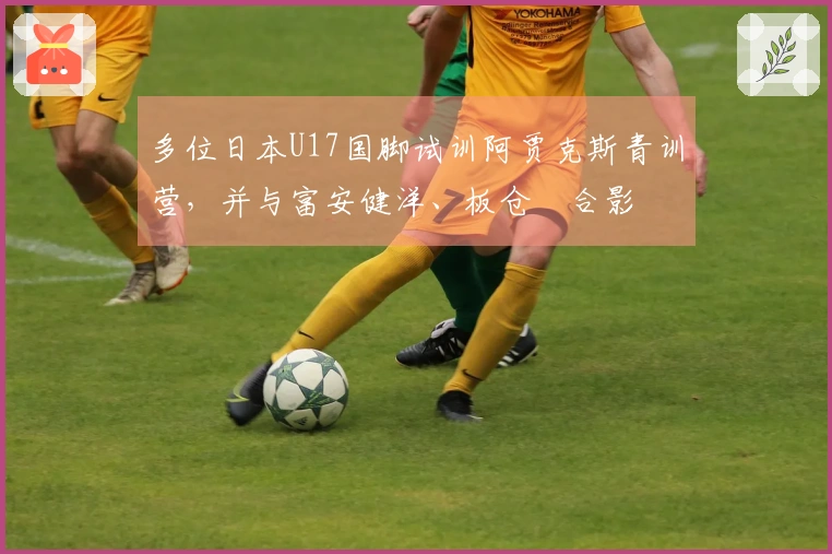 多位日本U17国脚试训阿贾克斯青训营，并与富安健洋、板仓滉合影